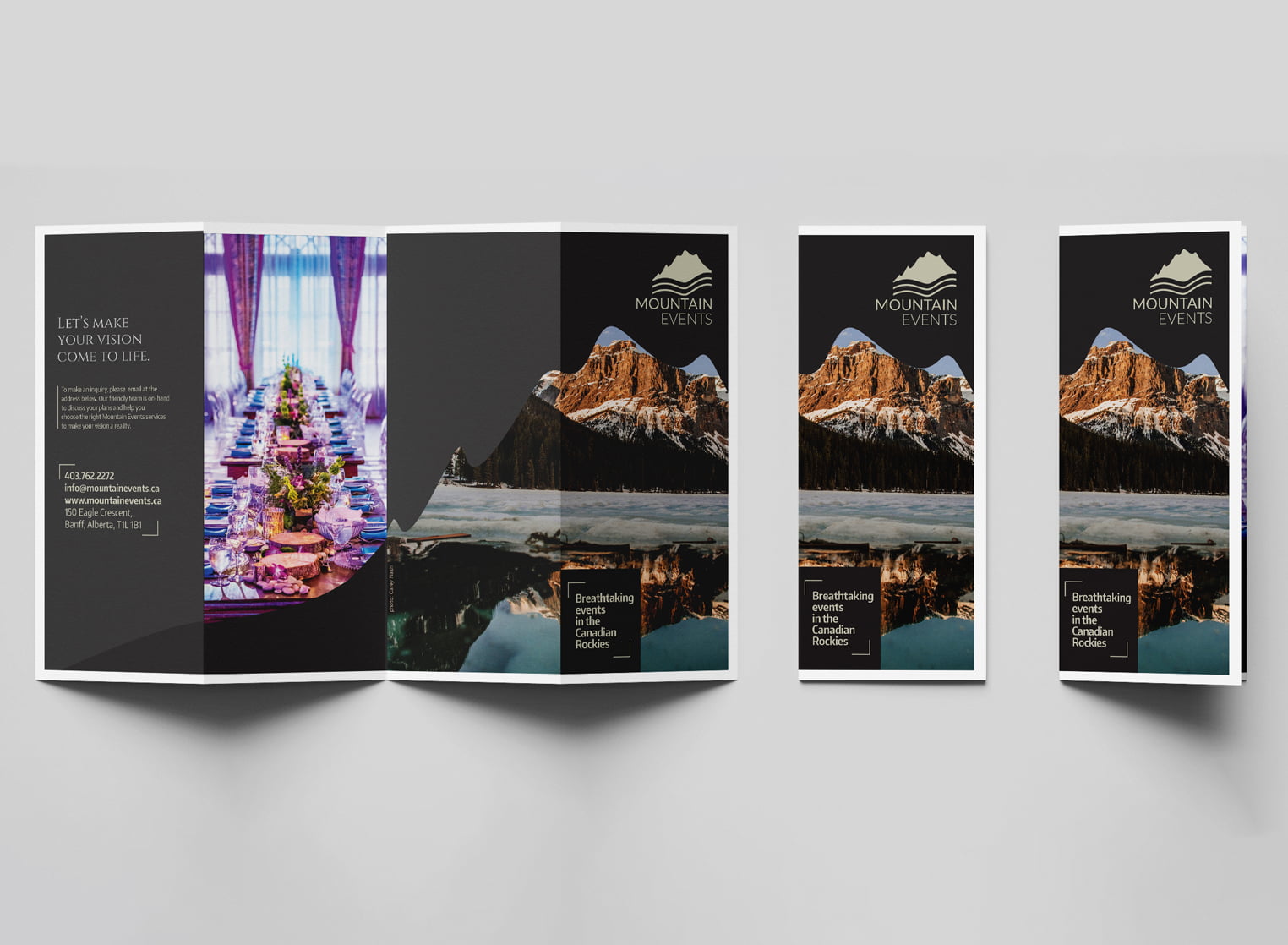 Mountain Events Brochure | Creative Elements Consulting